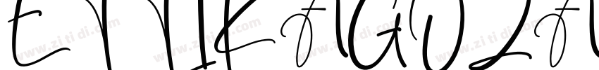 ETTIKAGOZA Regular字体转换